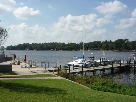 Community Dock with Boat Slips