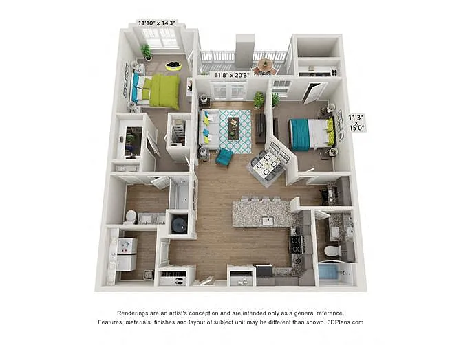 Floor plan Bliss