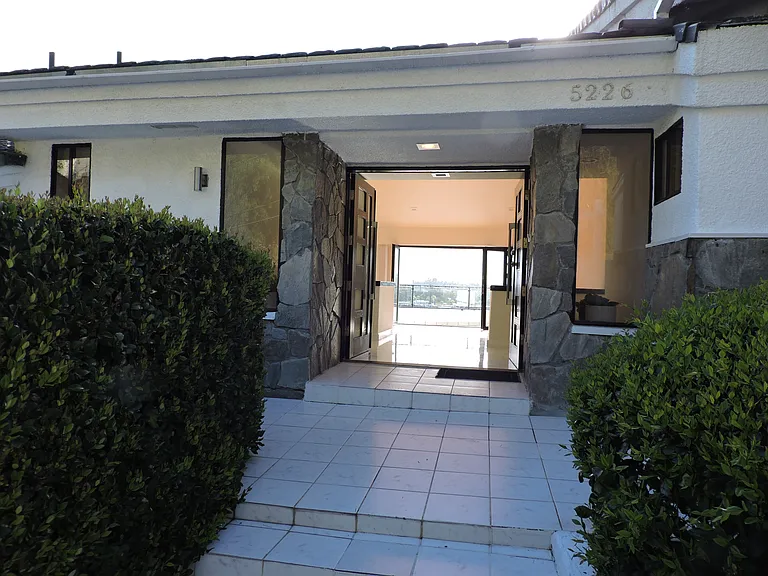 view of entry