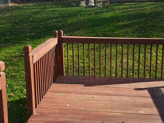 Back porch, and shed