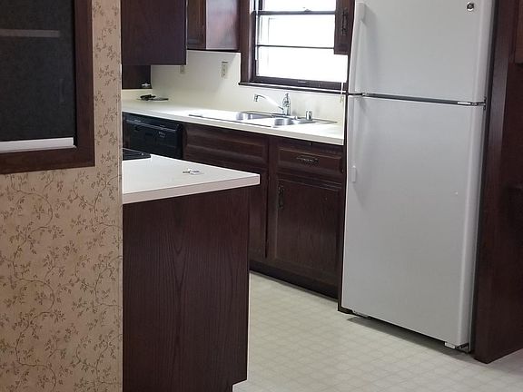 Kitchen view from dining