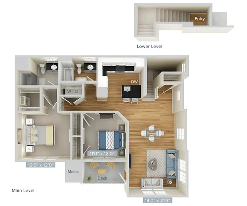 Floor plan B4-1235
