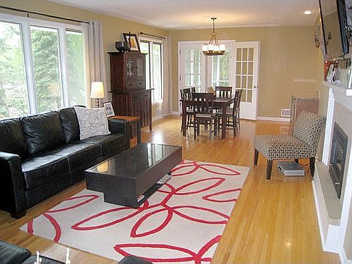 Gorgeous wood floors throughout main floor