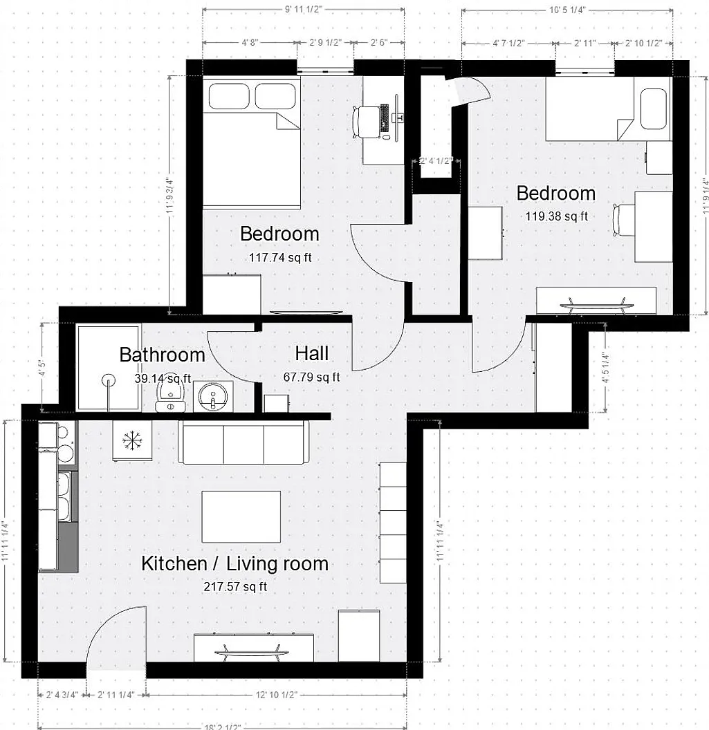 Comfortable 2BR Student Pad — Photo 3