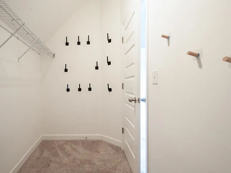 Primary walk-in closet