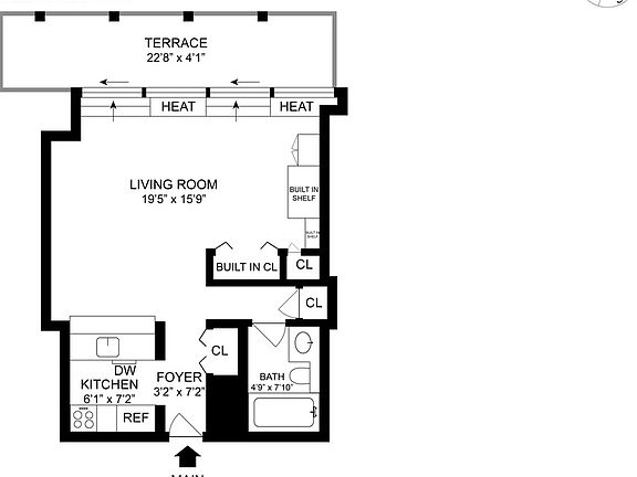 2nd image of 150 W 56th St APT 2806