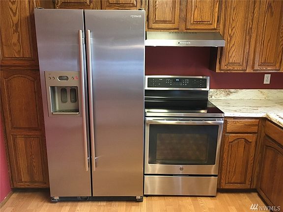 Nice stainless steel appliances - this home is move-in ready.