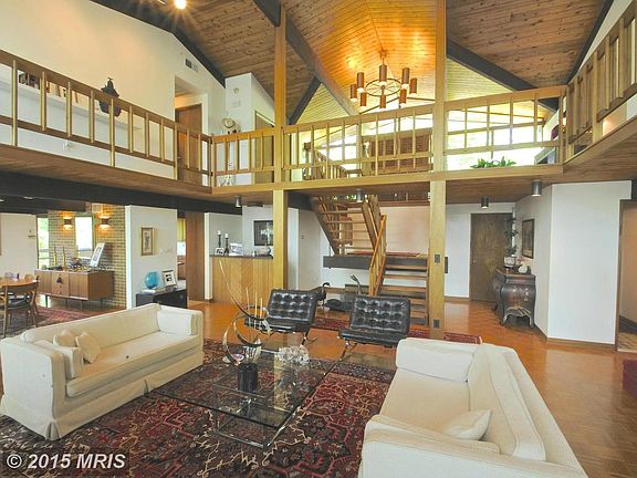 Dramatic two story great room