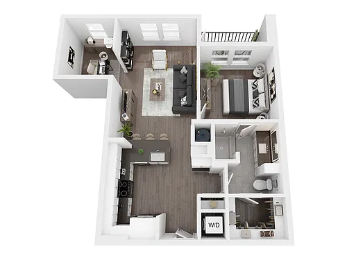 Floor plan A1B