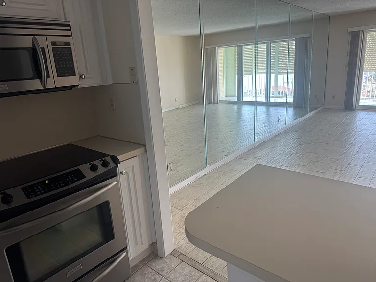 view from kitchen