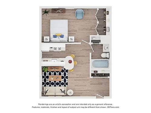 Floor plan Sophie A2