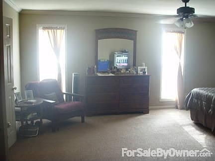 Master Bedroom : This is the view when you enter the Master Suite. It is "L" shaped.