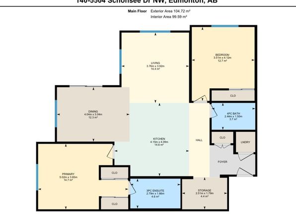5504 Schonsee Dr NW #140, Edmonton, AB T5Z 0N9