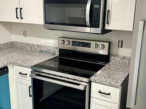 Stainless Steel Appliances in Kitchen