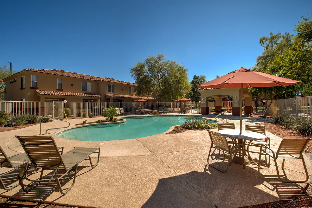 Steeple Chase Apartments in Peoria, AZ, LIHTC community, Pool - Steeple Chase