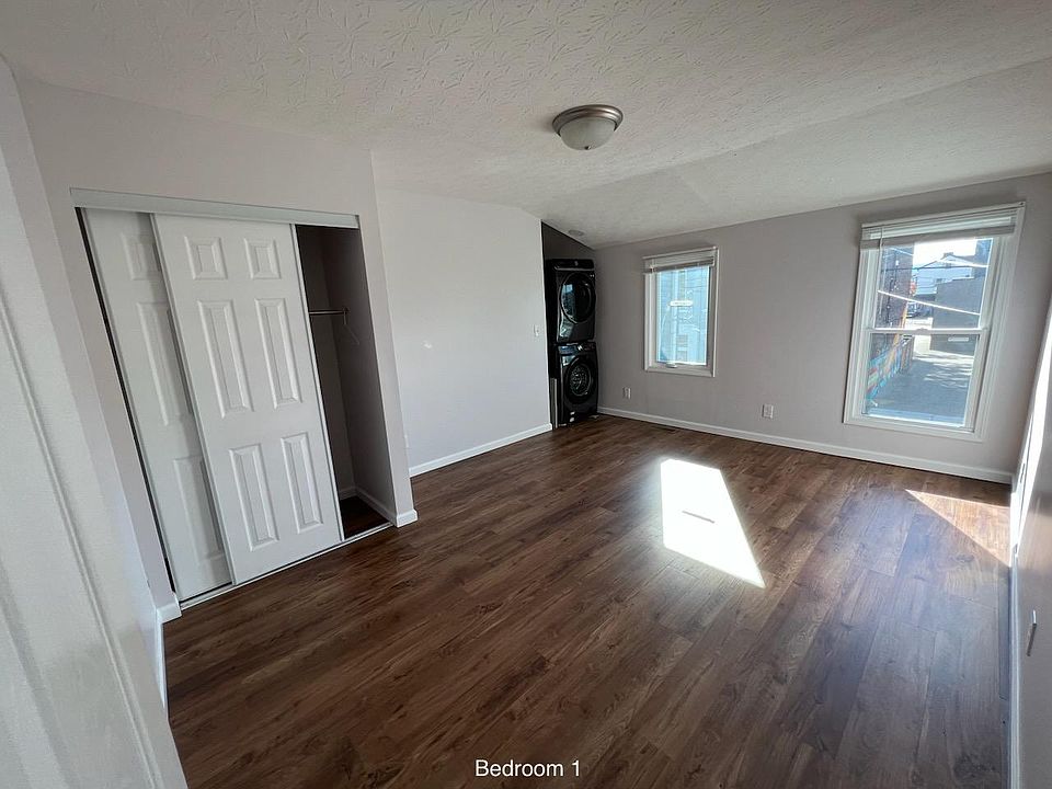 Bedroom: 13ft x 12ft on second floor with Samsung Wash and dryer