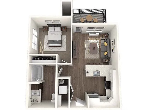 Floor plan Alpine Central
