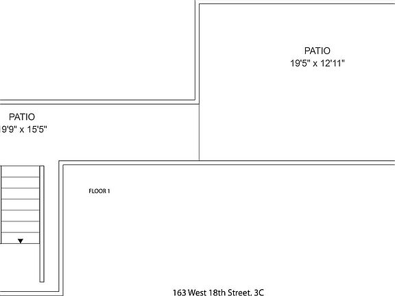 4th image of 163 W 18th St APT 3C
