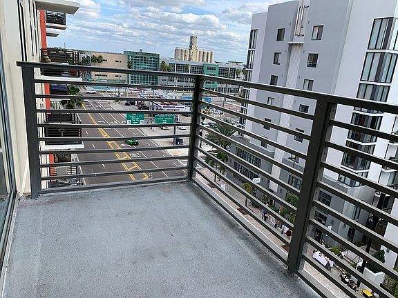 View from Balcony to Pier