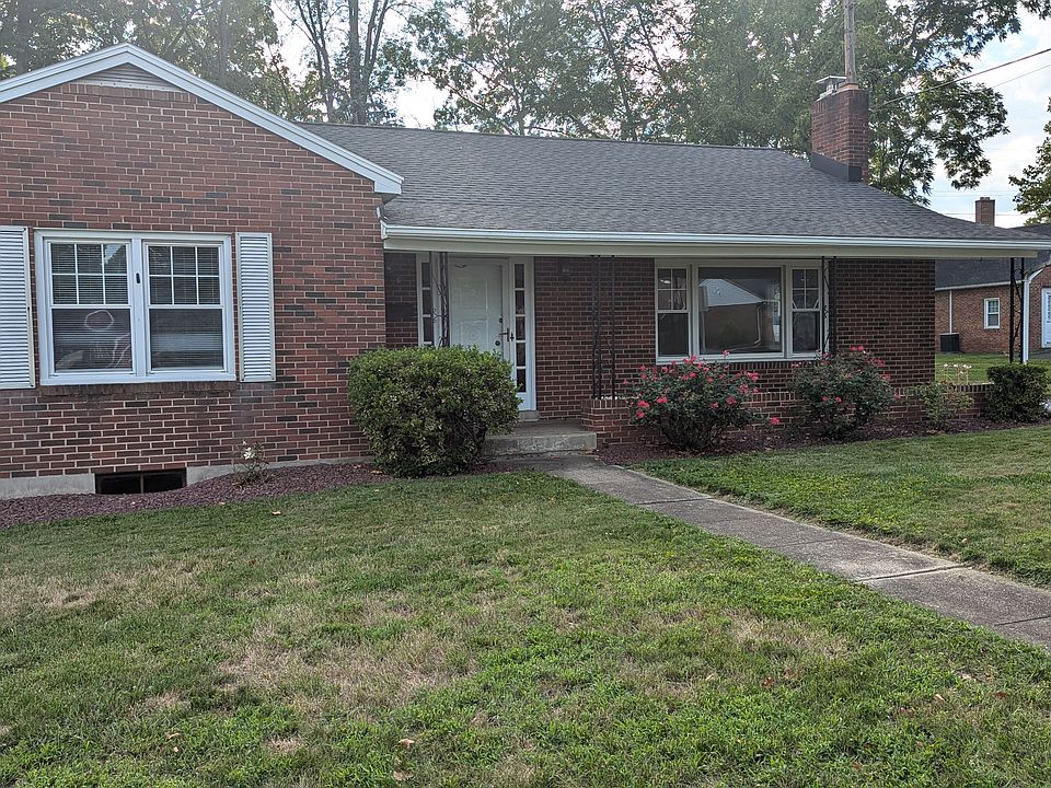 Front view with covered front porch and off street parking. Property is in Cumberland Valley School District. Very economical to heat (gas) and cool (central air)... this house is a beauty!!