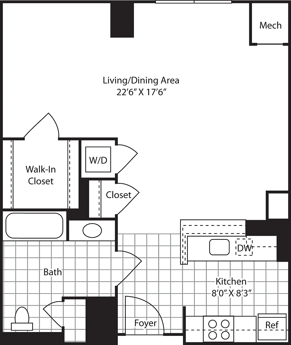 Floor plan Salem