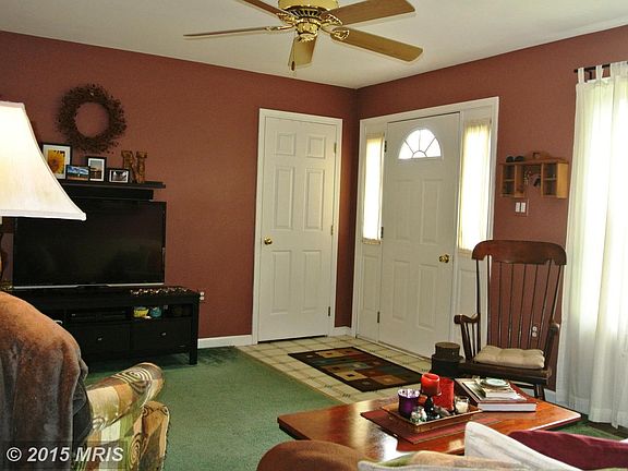 Living Room View to Front Door