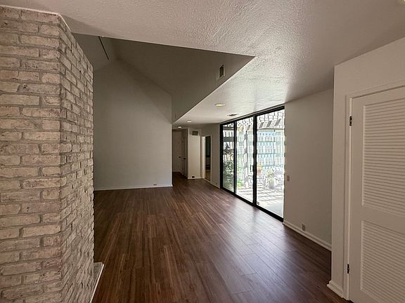 View to living room from foyer
