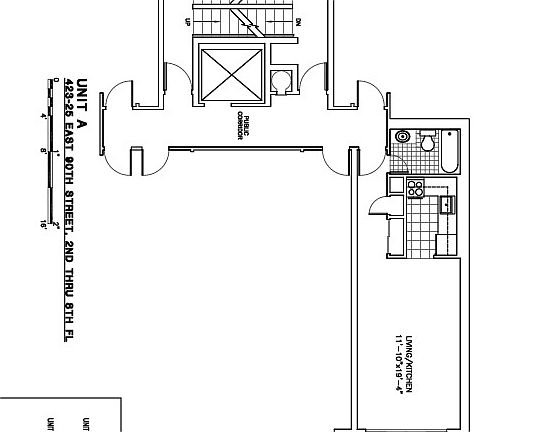 2nd image of 423 E 90th St APT 7A
