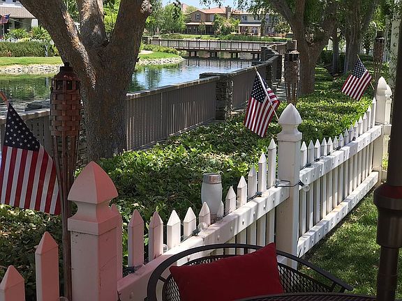 Front of house lake view