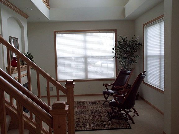 Living Room with Marble Surround Fireplace