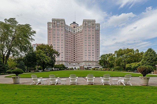 The beautiful backyard of the EBA