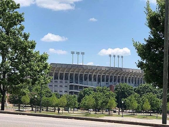 Stadium View from windows   