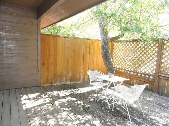 Spacious patio