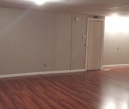 family room into dining
