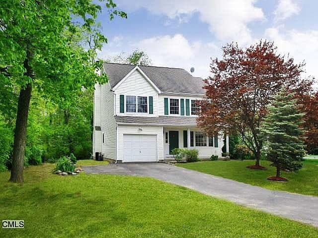 Front with garage