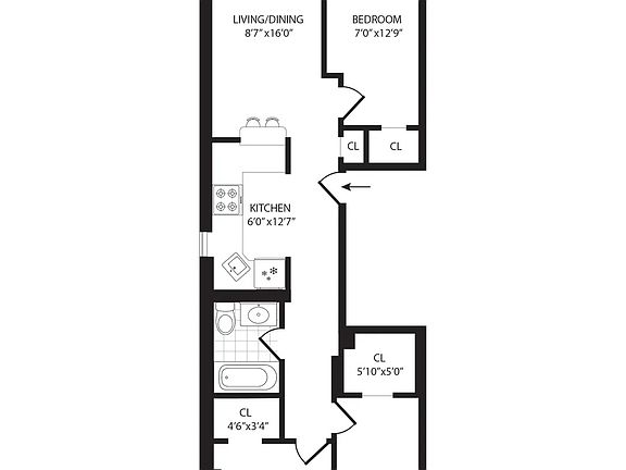 2nd image of 430 W 160th St #4