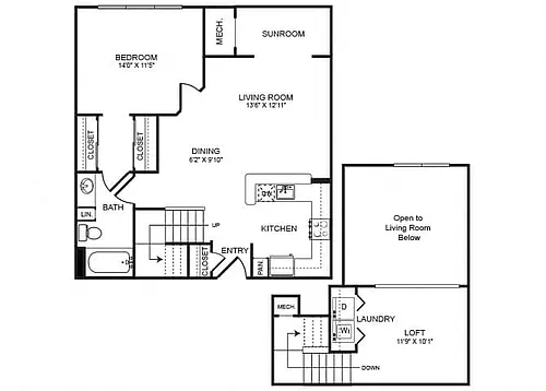 Floor plan A2LS