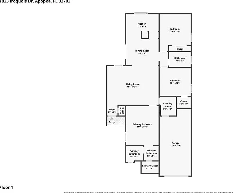 3 bed, 2.0 bath, 1186 sqft, $2,025 — Photo 2
