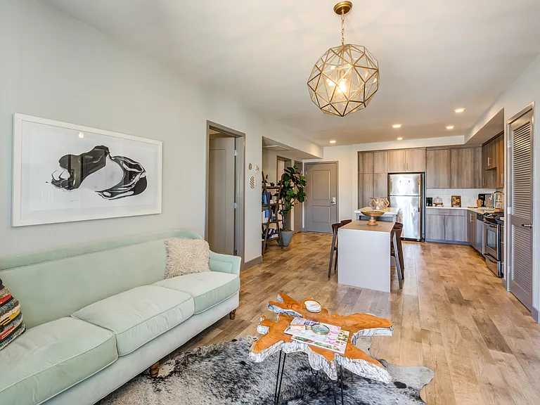 Living Room + Kitchen