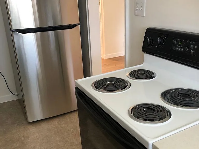 Electric stove/oven, newer refrigerator