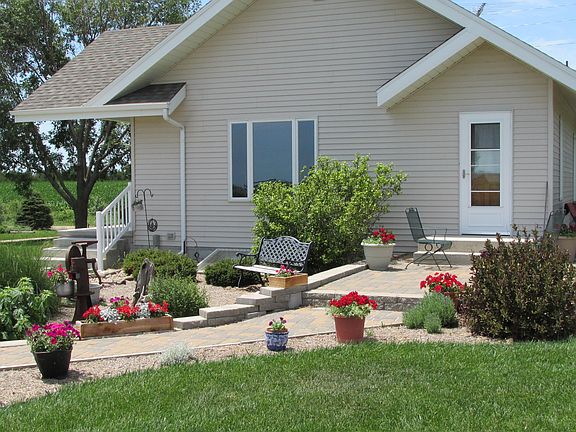 View of east side and patio