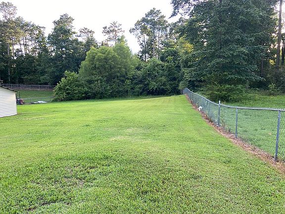 Fenced entire lot