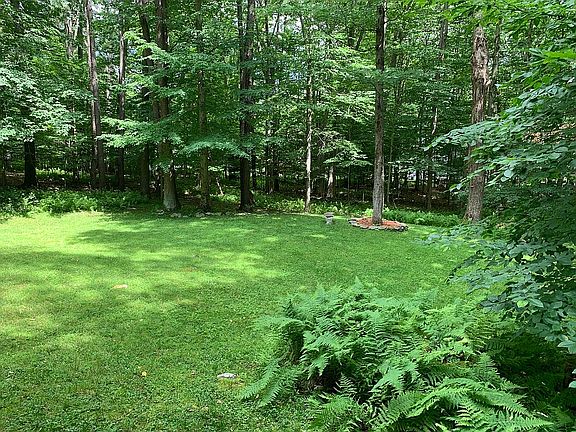 Side grassy yard