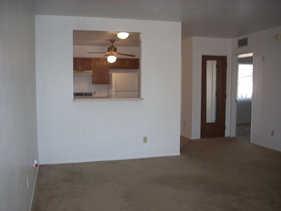 Living room with passthru to kitchen
