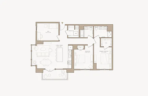 Floor plan 14 B