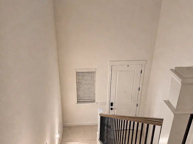 Stairs have unique feature. Night lights