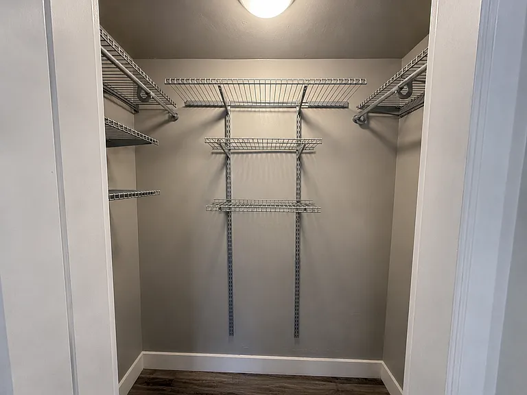 Hall closet for extra storage for household items and seasonal gear.