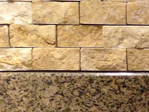 Granite,travertine, SS kitch