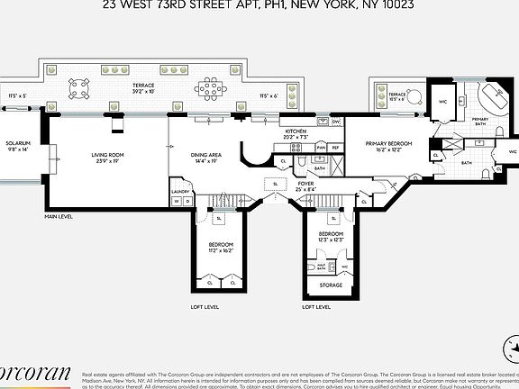 2nd image of 23 W 73rd St Penthouse 1
