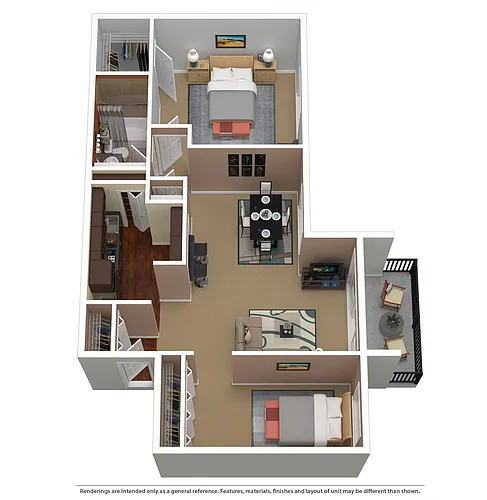 Floor plan 1Bedroom 1Bathroom